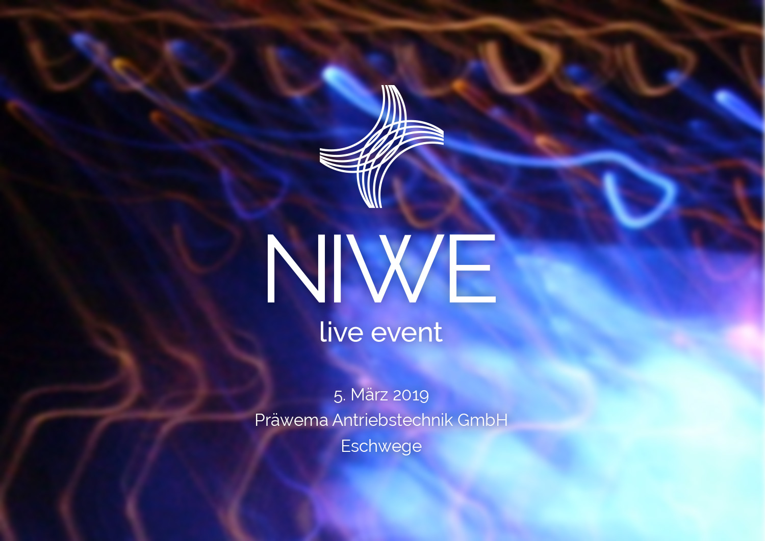 Einladung zum exklusiven NIWE live Event 2019 bei Präwema Antriebs­technik GmbH